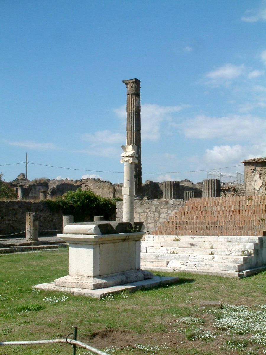 Pompeji - Apolló temploma