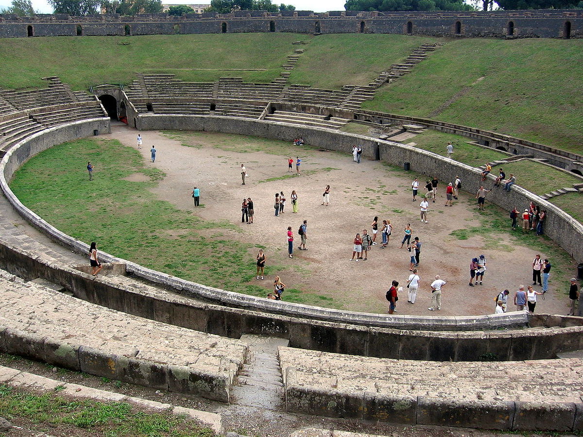 Pompeji - Az amfiteátrum