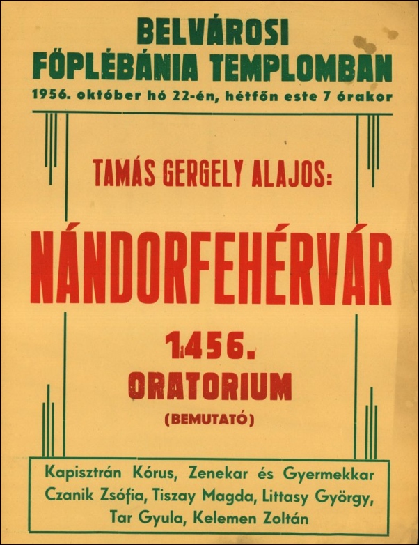 nandorfehervar-1456-oratorium-plakat