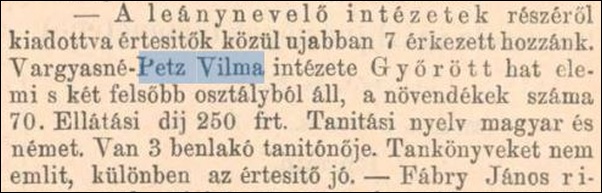 vargyasne-petz-vilma