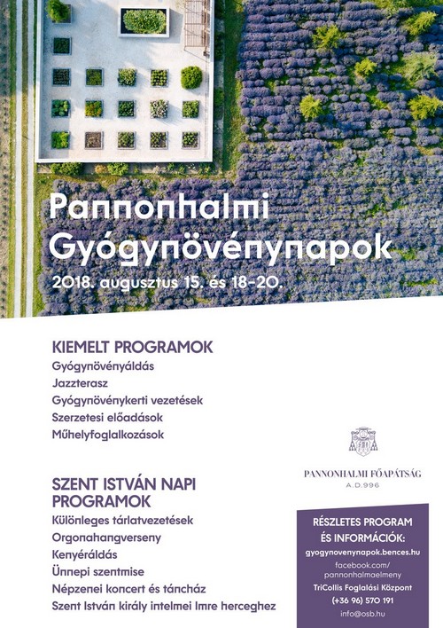 pannonhalmi-gyogynovenynapok