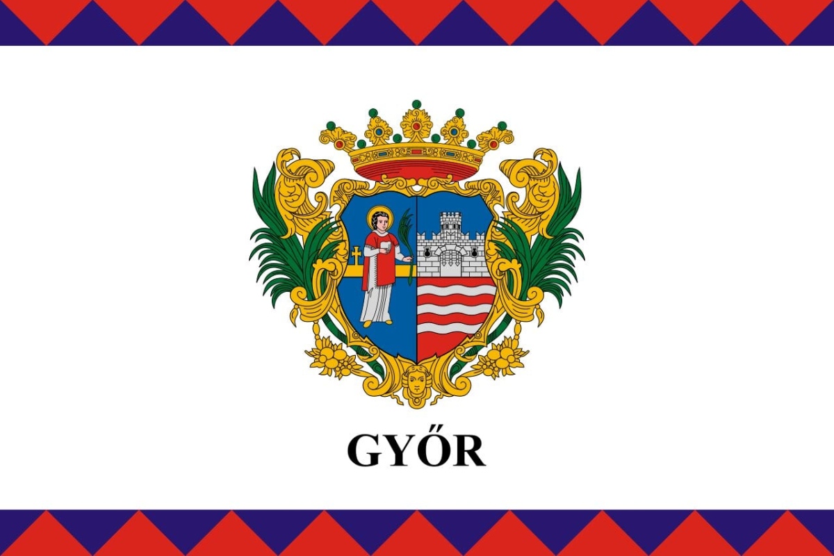 gyor-varos-zaszlo