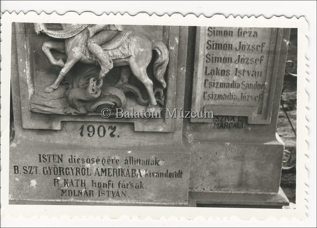 1907-es-kivandorlok-keresztje-balatonszentgyorgyon