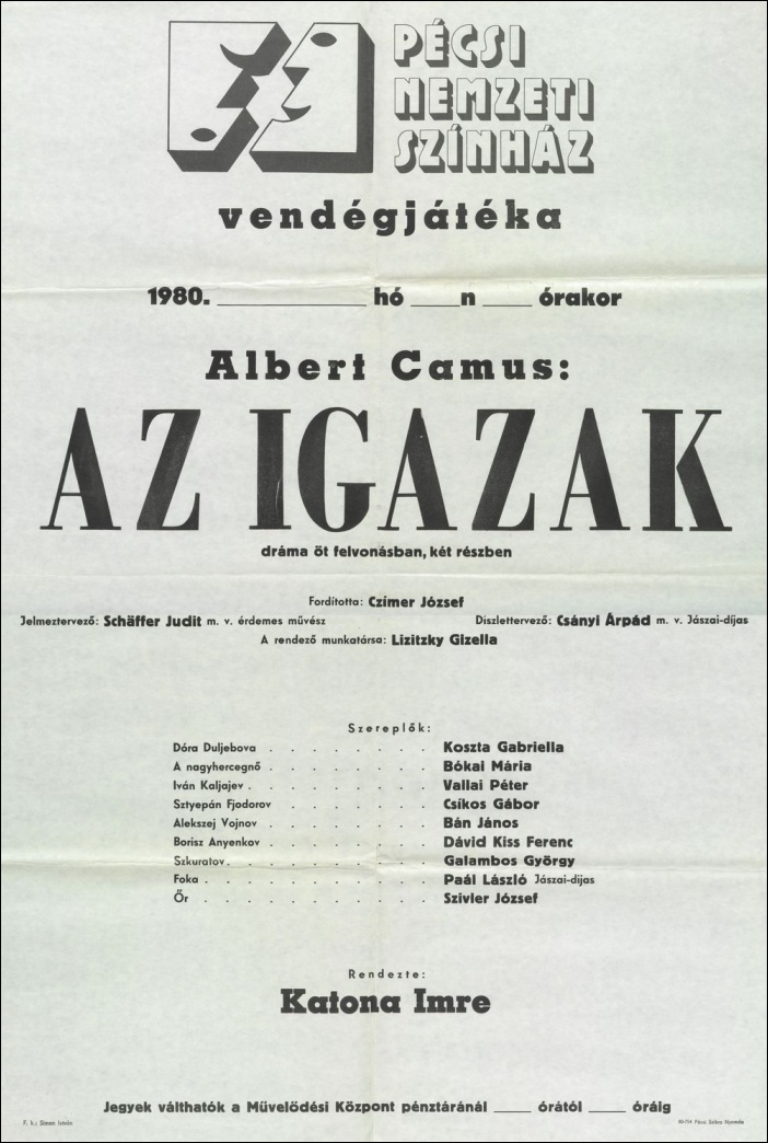 albert-camus-az-igazak-plakat