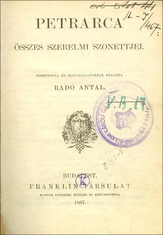 petrarca-osszes-szerelmes-szonettjei