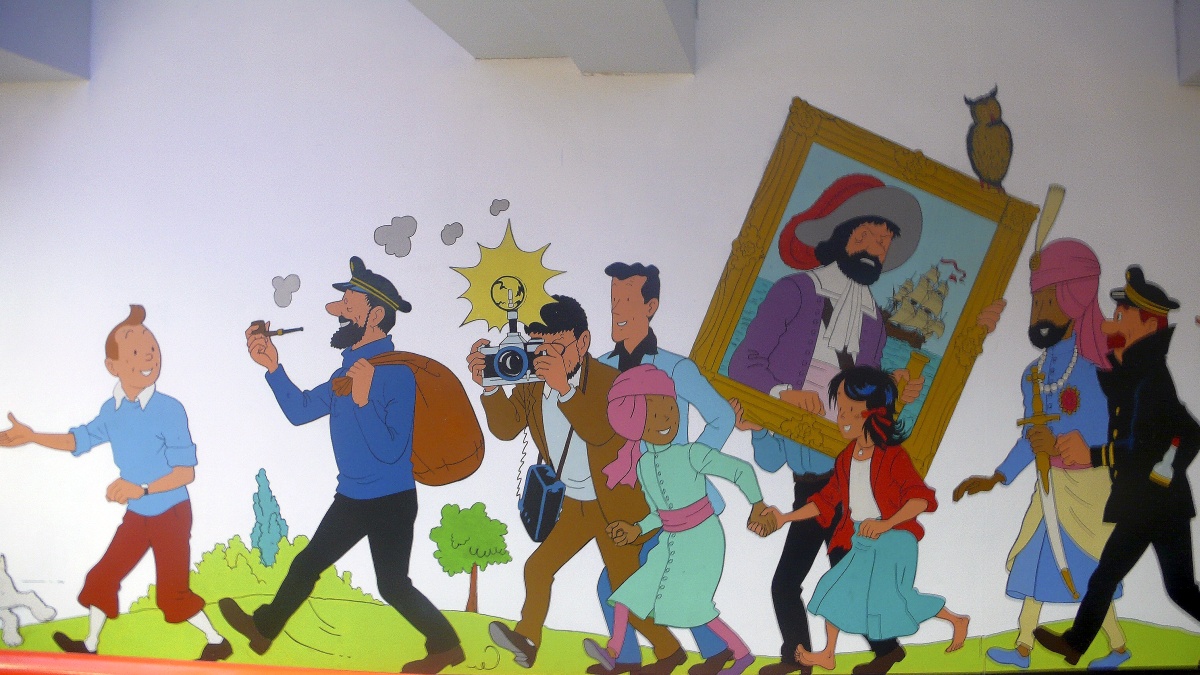 tintin-brusszel-metro-mural