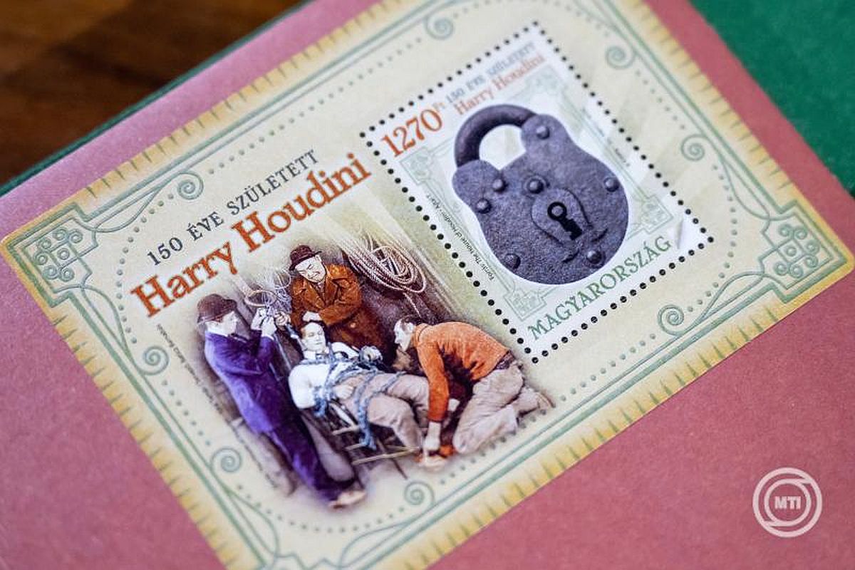 harry-houdini-belyeg-magyar-posta