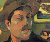 Paul Gauguin Kalapos önarckép