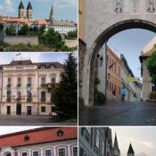 Veszprém város montázs