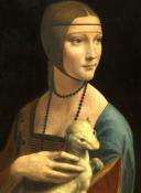Leonardo da Vinci Hölgy hermelinnel