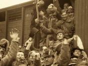 Katonák hazaérkezése 1918 ősz