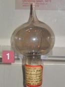 Thomas Alva Edison first bulb