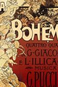 Puccini Bohémélet plakát