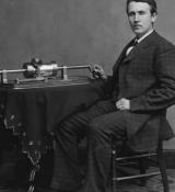 Thomas Alva Edison fonográf