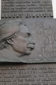 Plaque Albert Einstein Prague
