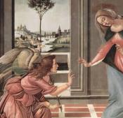 Botticelli Angyali üdvözlet