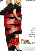 Four Christmas film poster
