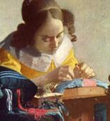 Jan Vermeer Csipkeverőnő