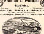 Neubauer-Wittmann gyár
