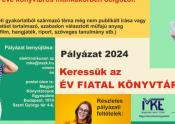 Év fiatal könyvtárosa díj MKE