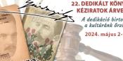 22. Dedikált könyvek árverése