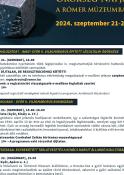 Kulturális Örökség Napjai Rómer Múzeum