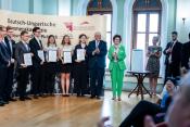 Magyar–Német Ifjúságért Egyesület esszéverseny díjátadás