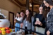 Herendi porcelánkiállítás Széchenyi-egyetem zsinagóga
