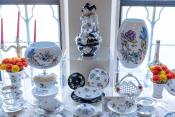 Herendi porcelánkiállítás Széchenyi-egyetem zsinagóga
