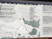 Eligazító tábla térképpel