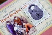 Harry Houdini bélyegen Magyar Posta